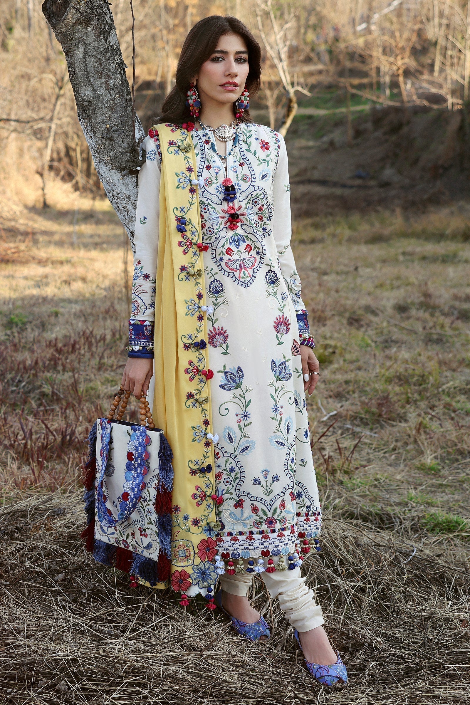 Zaha | Lawn 25 | KASHUR (ZL25-11 B) - Official Zaha - Agha Fabrics UK