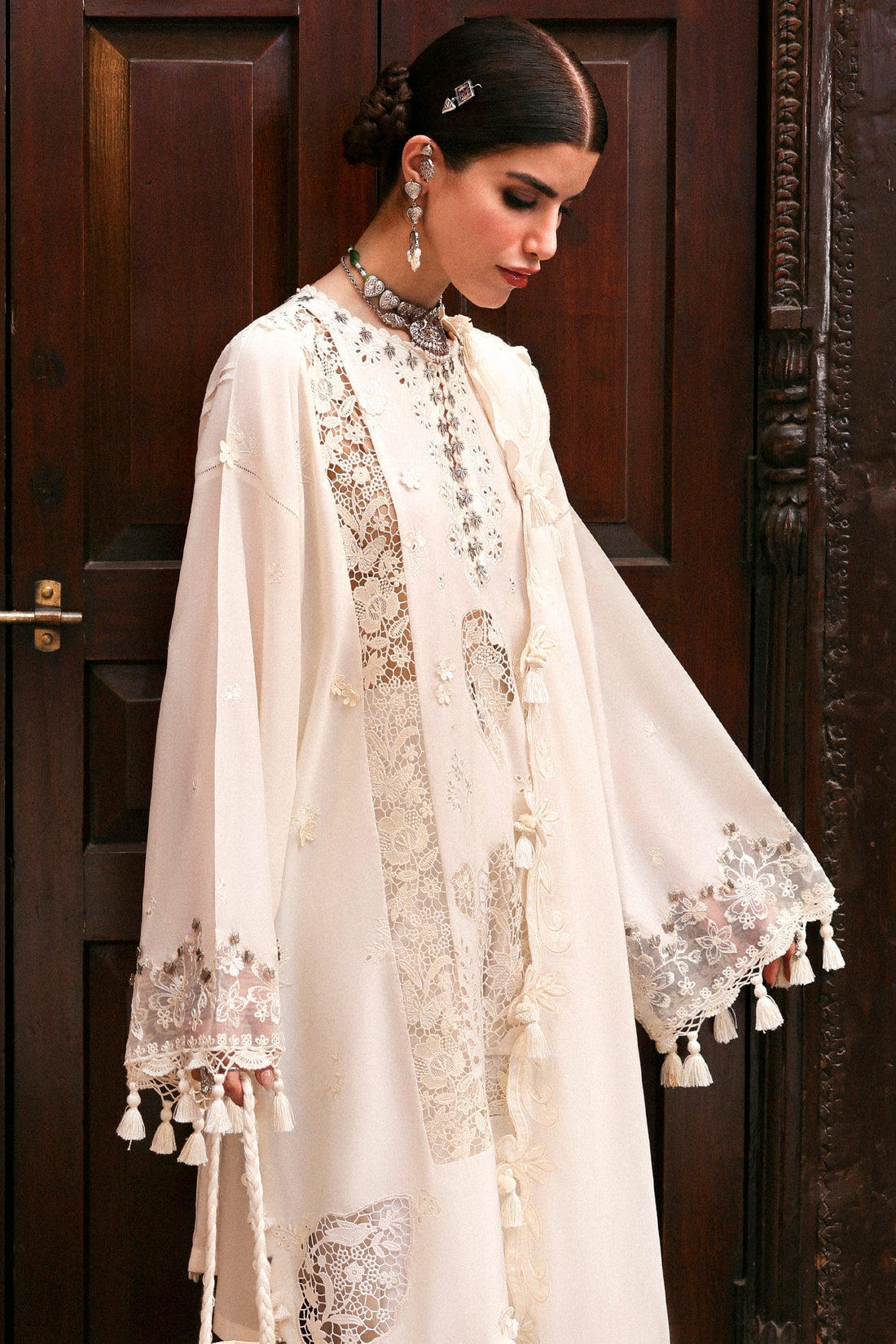 Zaha | Festive Lawn 25 | GULBAHAR (ZF-25-02) - Official Zaha - Agha Fabrics UK