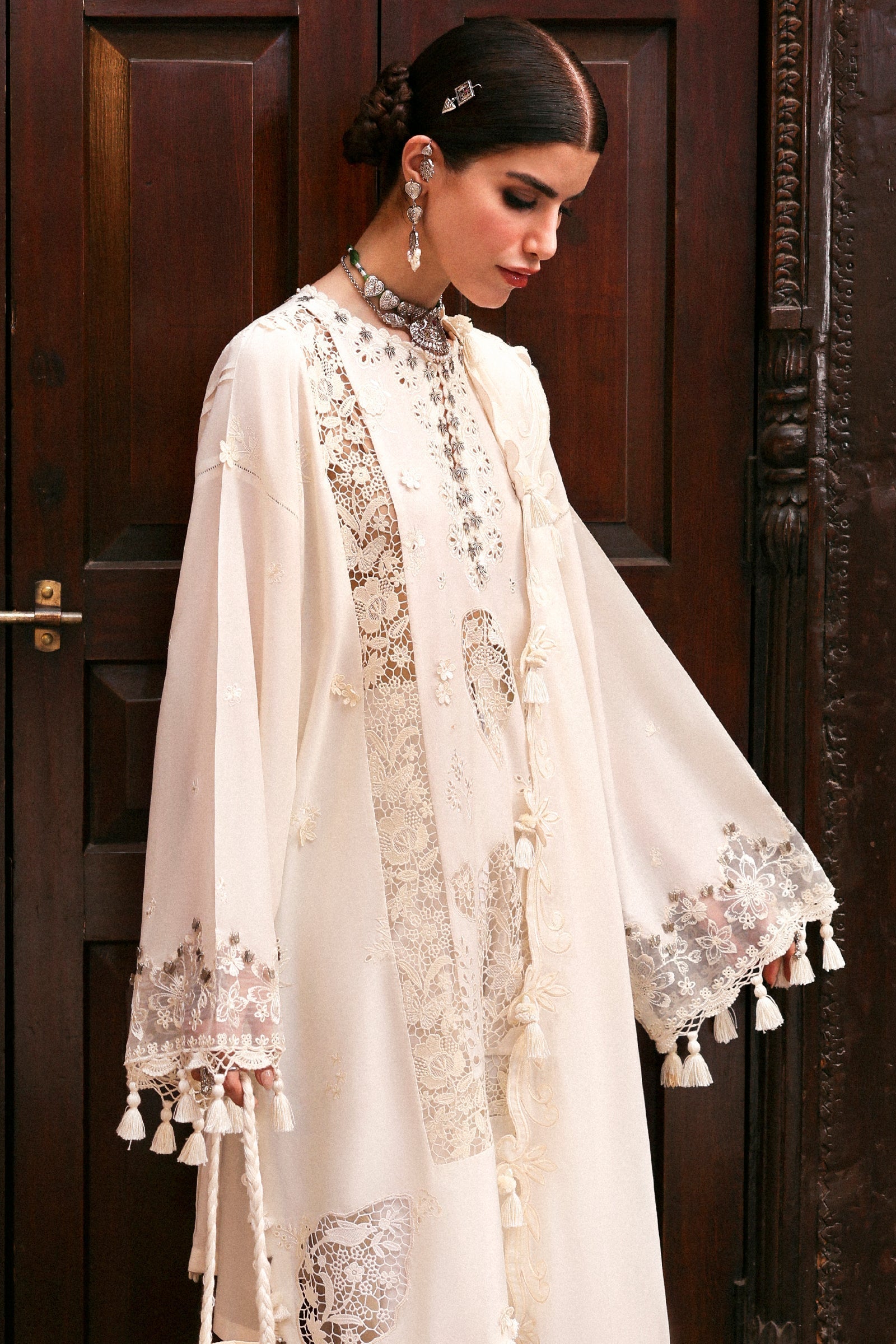 Zaha | Festive Lawn 25 | GULBAHAR (ZF-25-02) - Official Zaha - Agha Fabrics UK