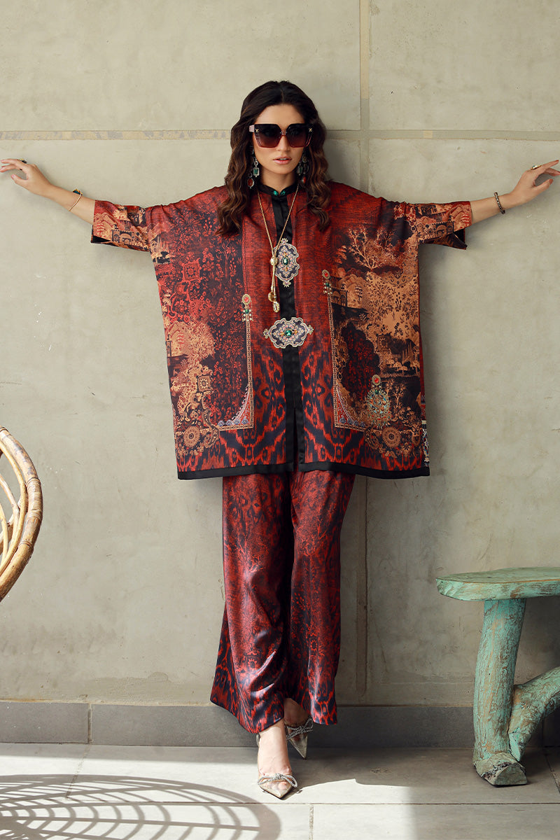 Wardha Saleem | Luxury Pret Fusion Wear | HAZEL (2PC)