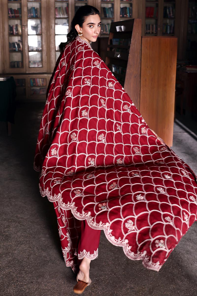 Cross Stitch | Khaddar Linen 25 | BERRY LUXE - Official Cross Stitch - Agha Fabrics UK