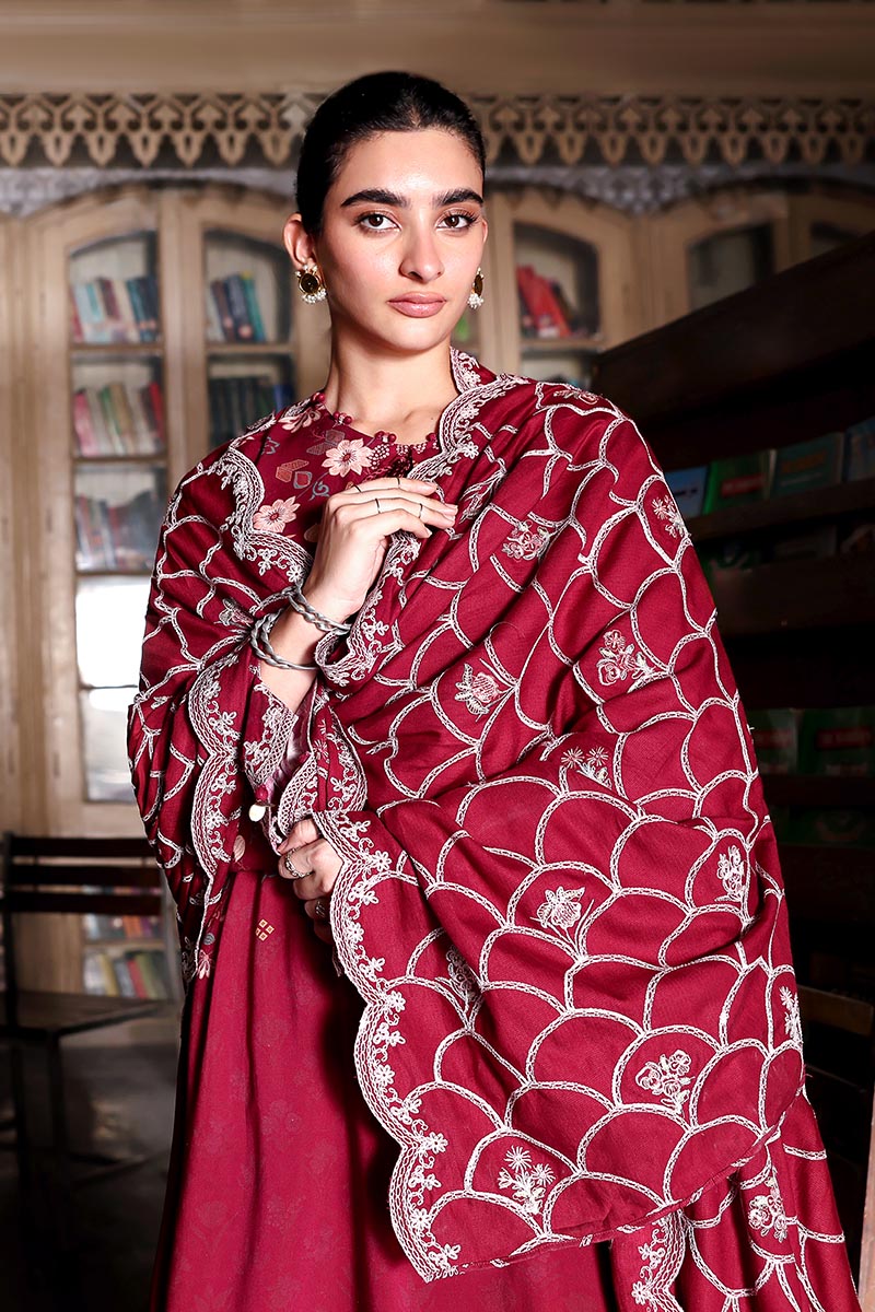 Cross Stitch | Khaddar Linen 25 | BERRY LUXE - Official Cross Stitch - Agha Fabrics UK