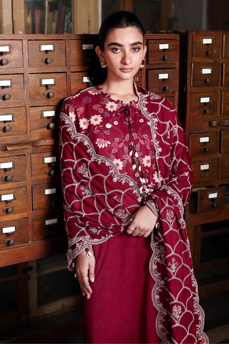 Cross Stitch | Khaddar Linen 25 | BERRY LUXE - Official Cross Stitch - Agha Fabrics UK