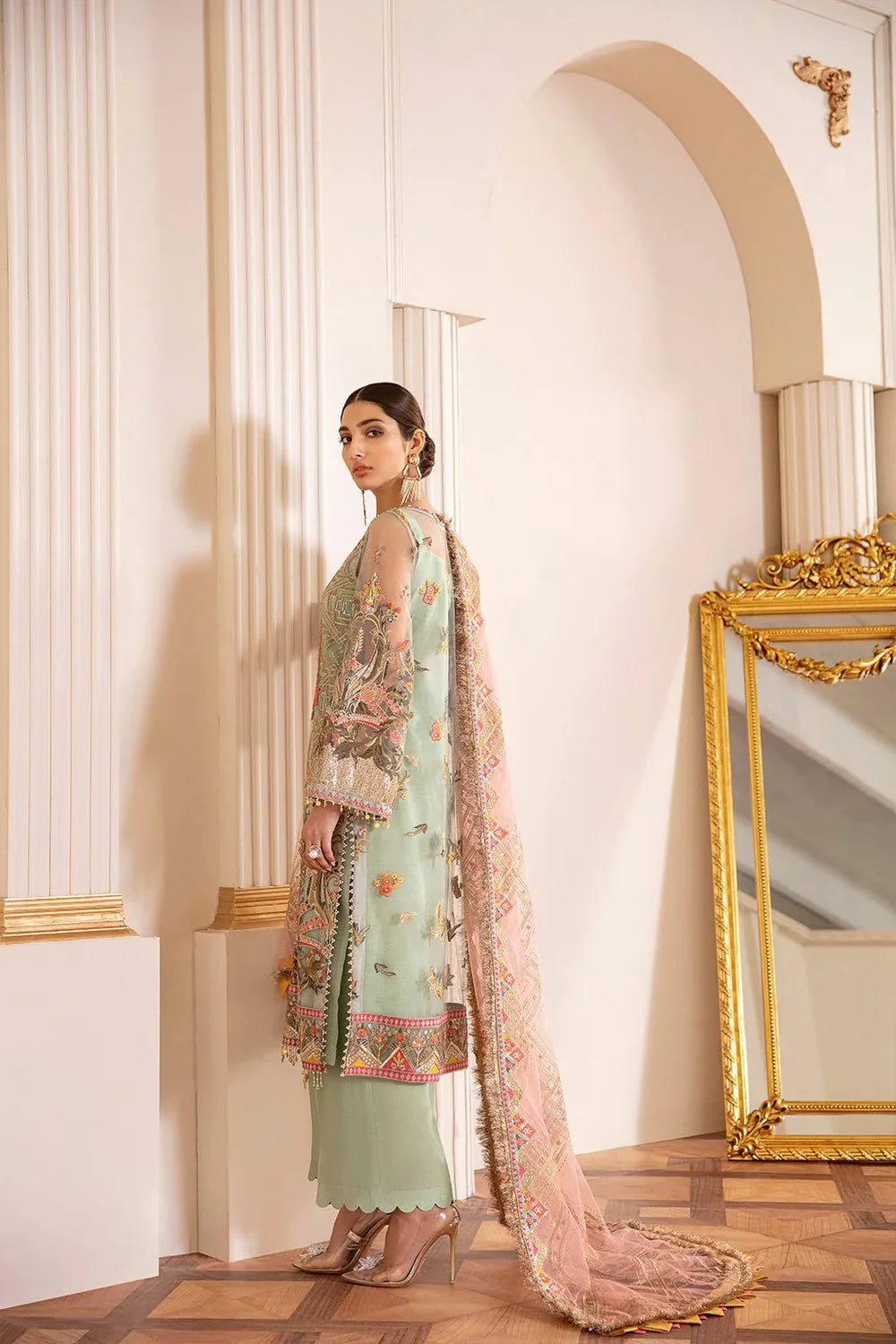 Baroque | Chantelle Chiffon CollectionÃÂ¢ÃÂÃÂ21 | Capri Sea - Official Baroque - Agha Fabrics UK