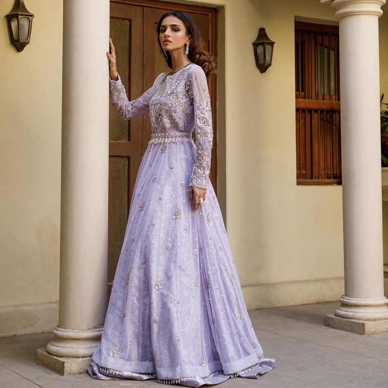 Wahajmkhan | Bahar Begum Formals | LILAC EXTRAVANGANZA