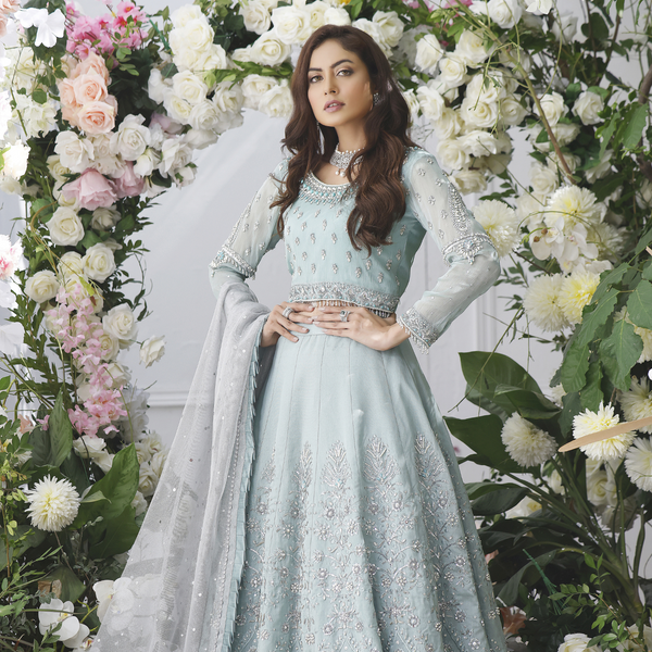 Wahajmkhan | Eden wedding Formals | MINT FEROZI LENGA