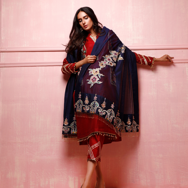 Wahajmkhan | Festive Fiesta Formals | RED ROUGE