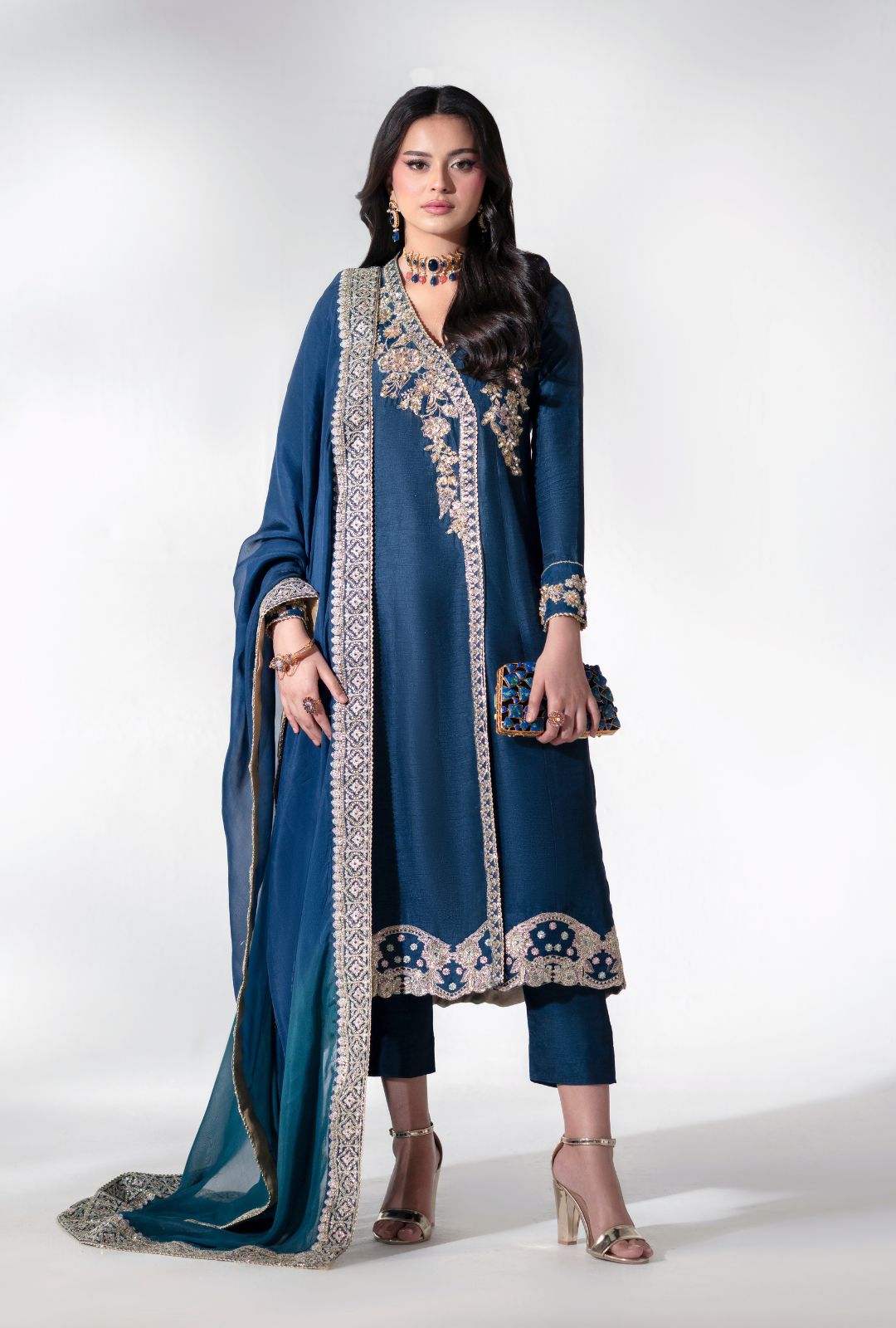 AJR Couture | Luxe Pret 25 | Oasis Orient - Official AJR Couture - Agha Fabrics UK