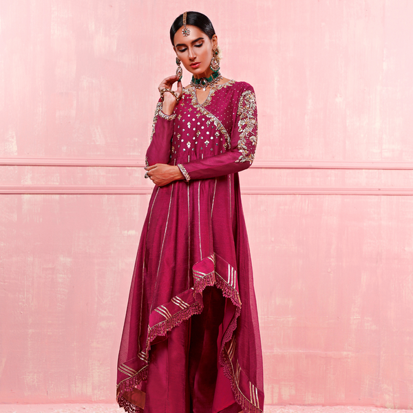 Wahajmkhan | Festive Fiesta Formals | MAGENTA MAGNIFICENCE