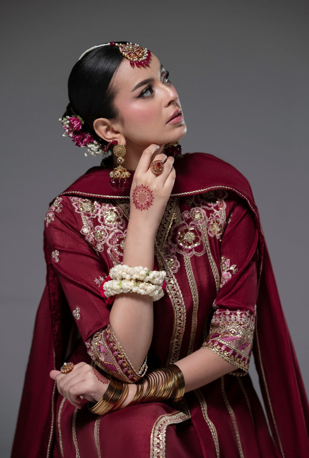AJR Couture | Luxe Pret 25 | Ruby Raffia - Official AJR Couture - Agha Fabrics UK