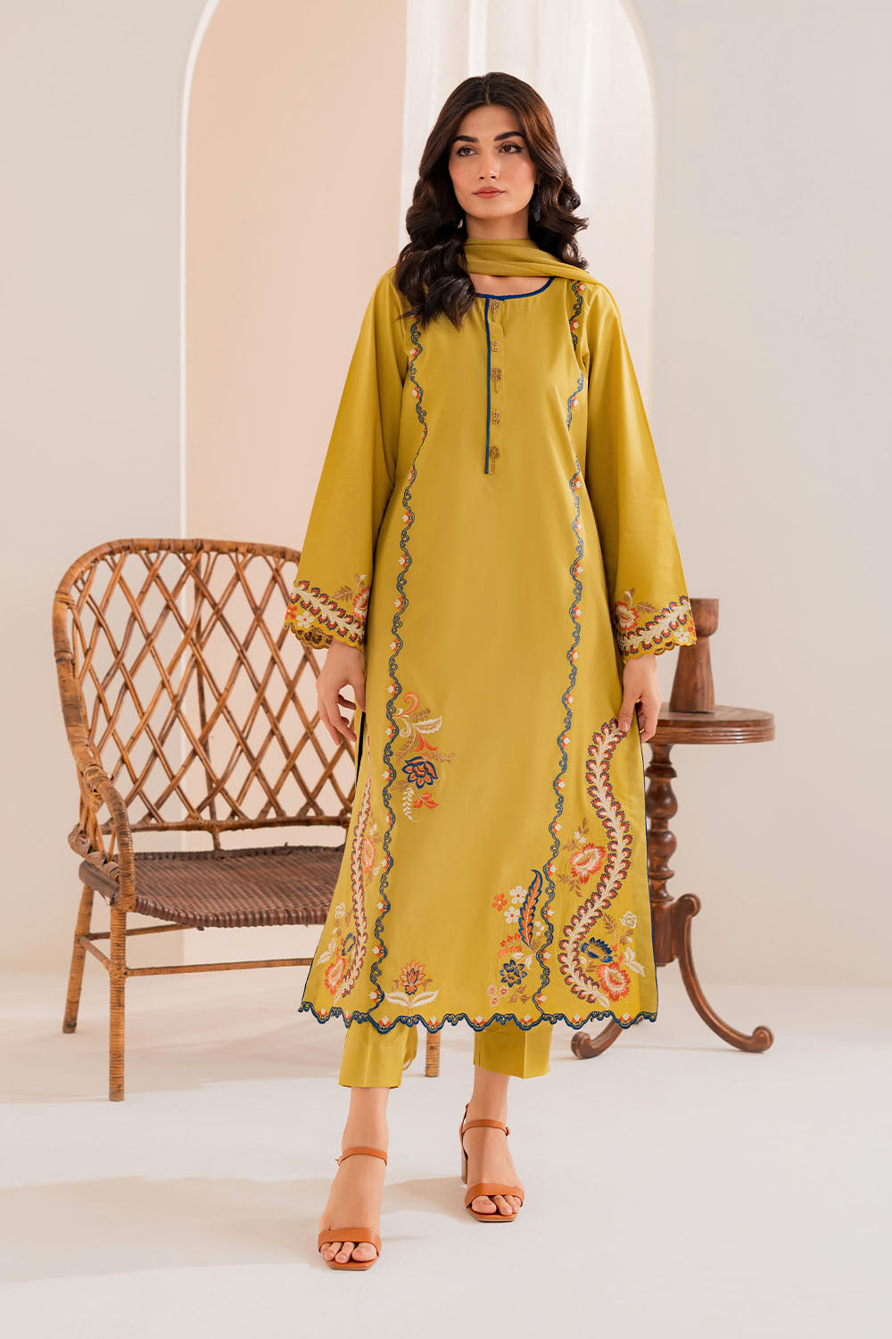 Vintage | Celine Luxe | Matcha