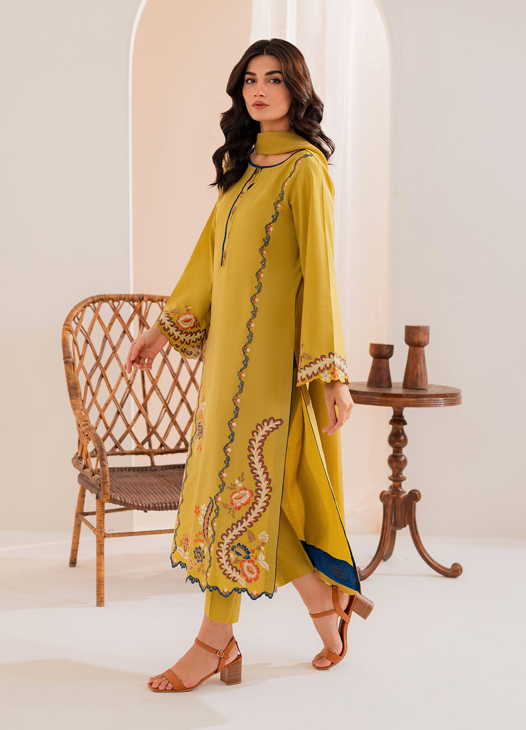 Vintage | Celine Luxe | Matcha