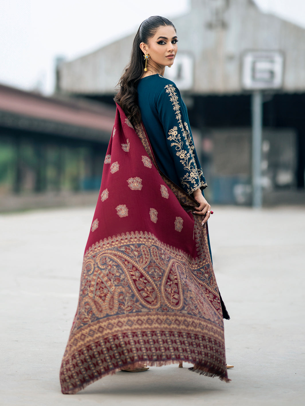 Izel | Musafir Embroidered Winter Collection 24 | VASL