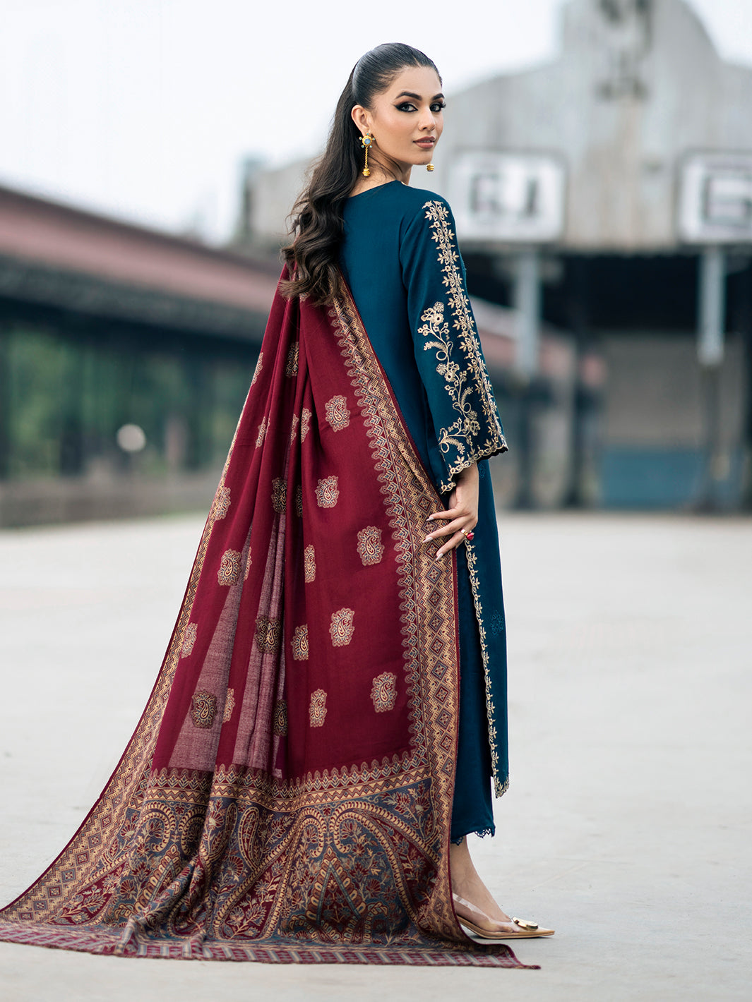 Izel | Musafir Embroidered Winter Collection 24 | VASL
