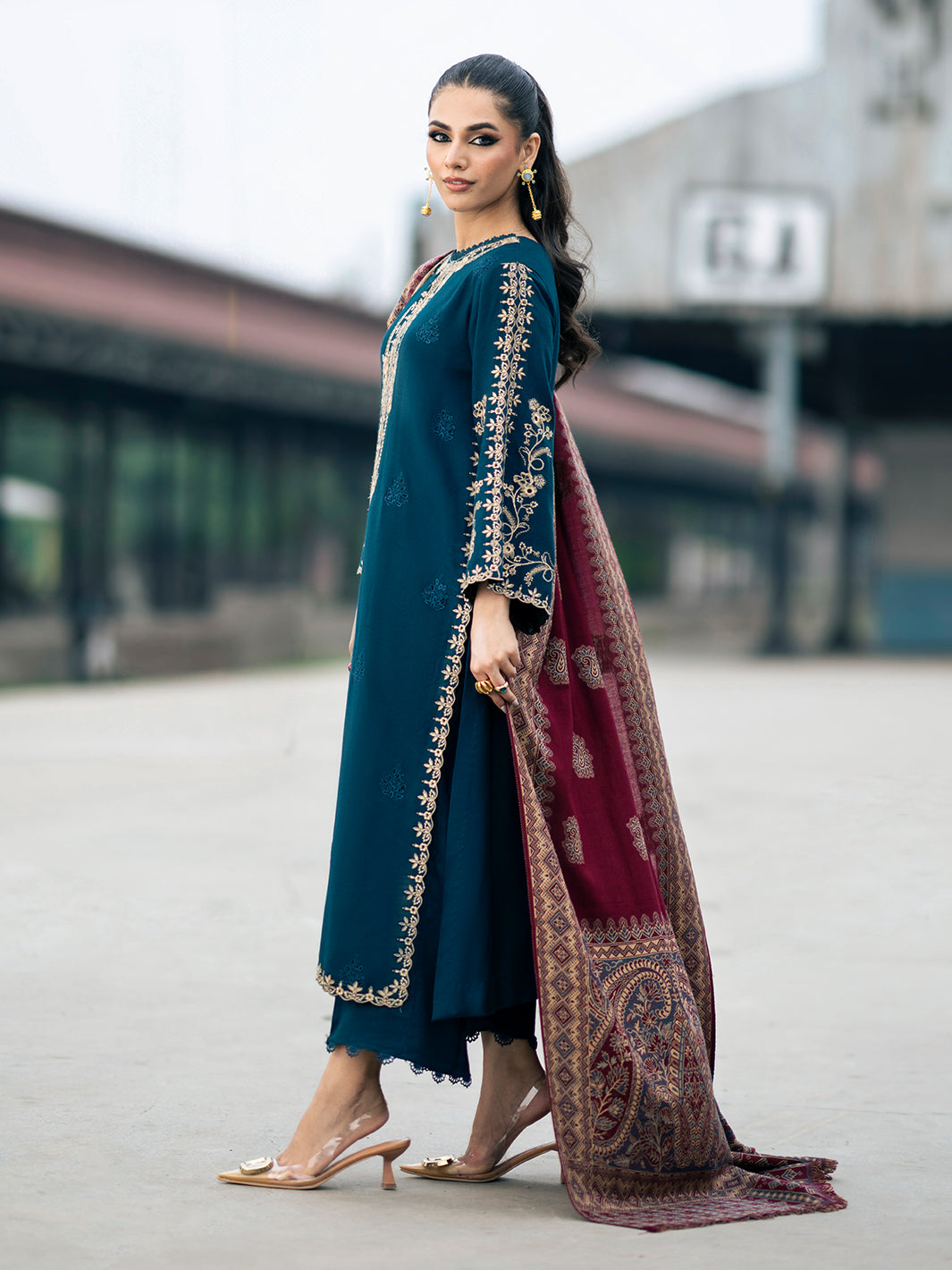 Izel | Musafir Embroidered Winter Collection 24 | VASL