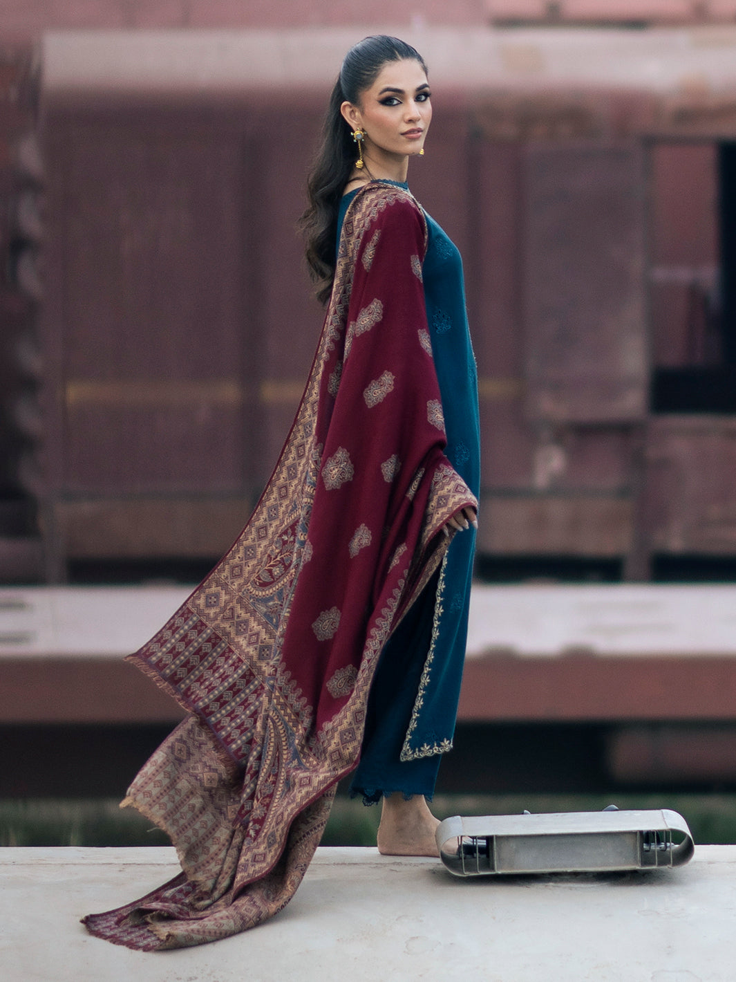 Izel | Musafir Embroidered Winter Collection 24 | VASL