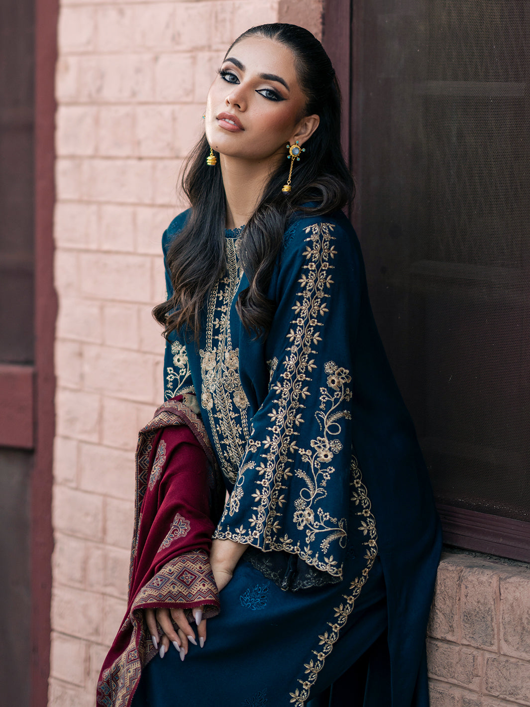 Izel | Musafir Embroidered Winter Collection 24 | VASL