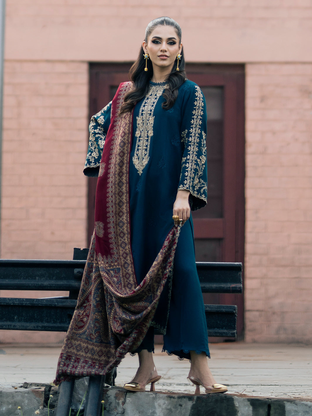 Izel | Musafir Embroidered Winter Collection 24 | VASL