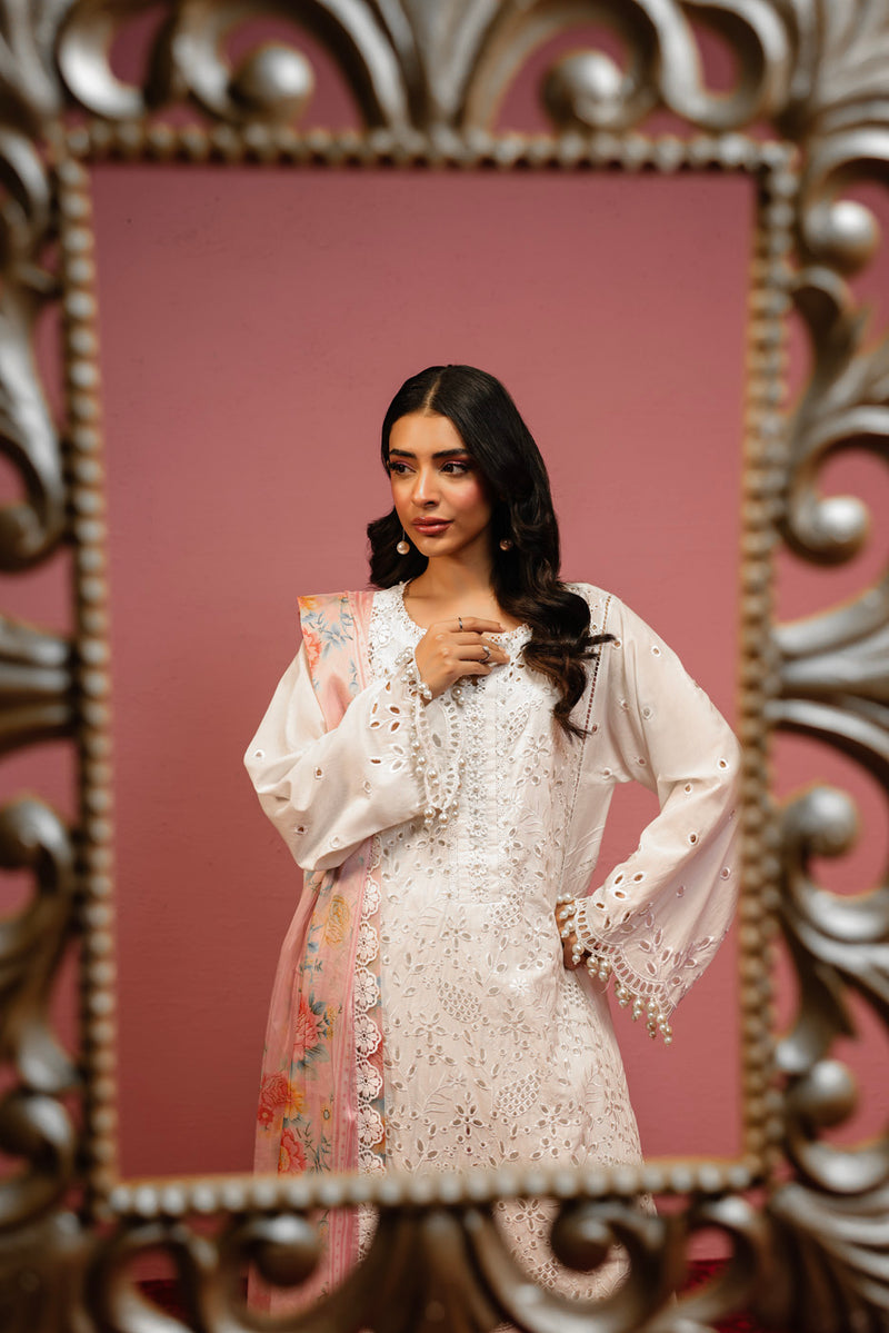 Al Karam | Schiffli Capsule | RTS | SHIRT, TROUSER & DUPATTA 8 - Official Al Karam - Agha Fabrics UK