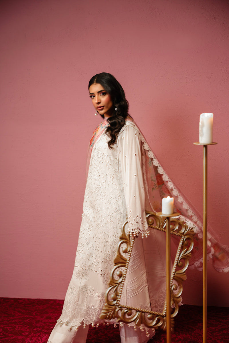 Al Karam | Schiffli Capsule | RTS | SHIRT, TROUSER & DUPATTA 8 - Official Al Karam - Agha Fabrics UK