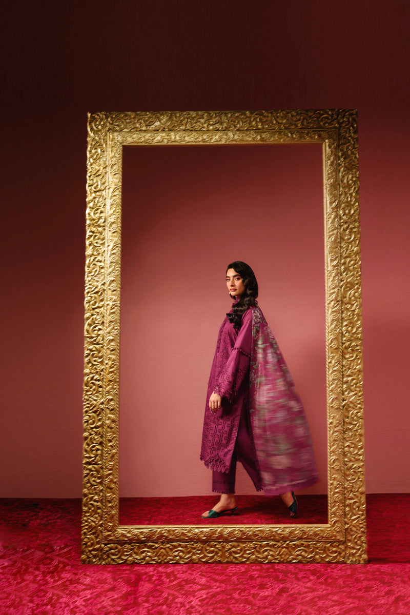 Al Karam | Schiffli Capsule | RTS | SHIRT, TROUSER & DUPATTA 1 - Official Al Karam - Agha Fabrics UK