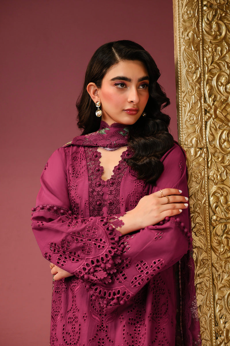 Al Karam | Schiffli Capsule | RTS | SHIRT, TROUSER & DUPATTA 1 - Official Al Karam - Agha Fabrics UK