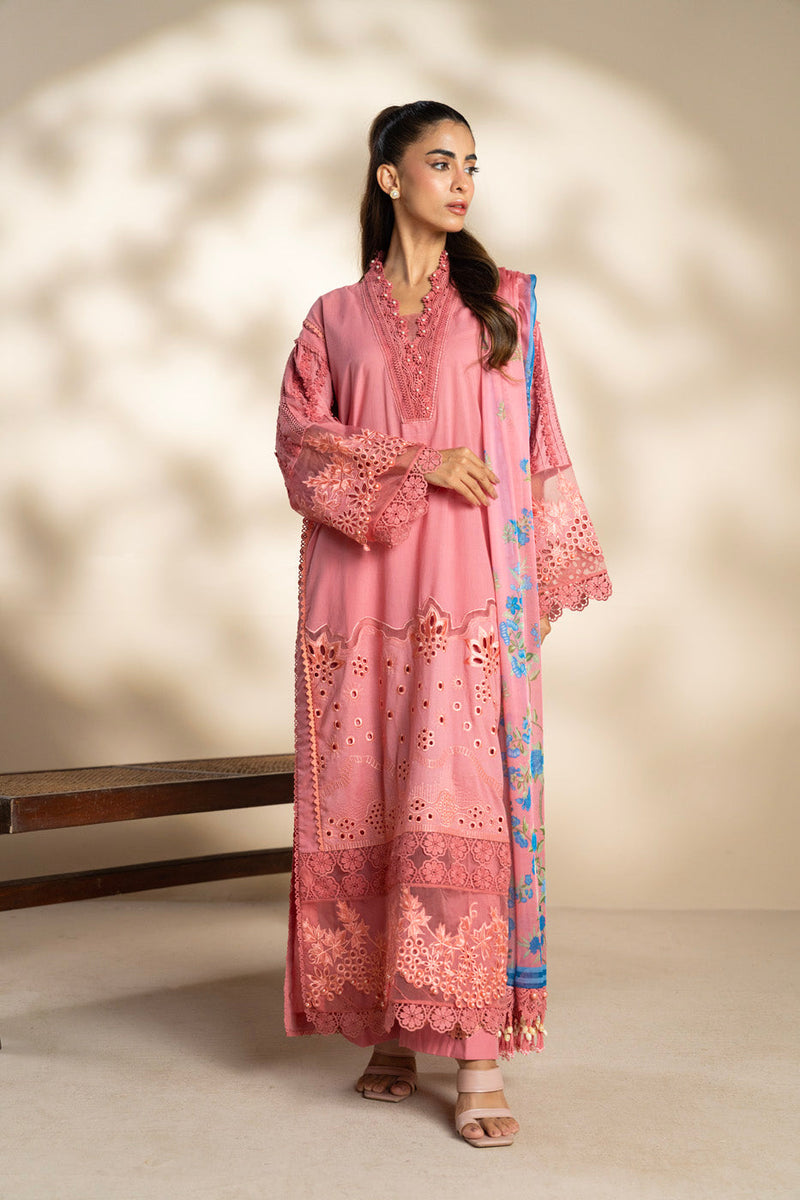 Al Karam | Schiffli Capsule | RTS | SHIRT, TROUSER & DUPATTA 2 - Official Al Karam - Agha Fabrics UK