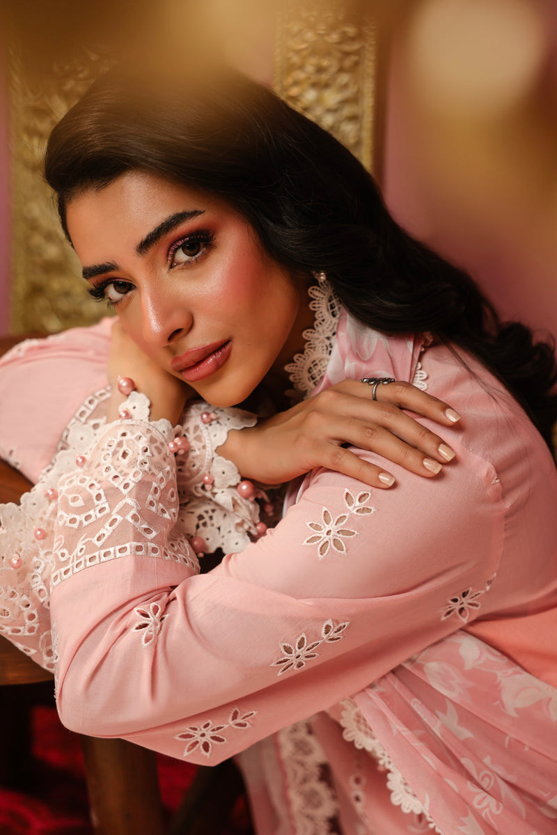 Al Karam | Schiffli Capsule | RTS | SHIRT, TROUSER & DUPATTA 10 - Official Al Karam - Agha Fabrics UK