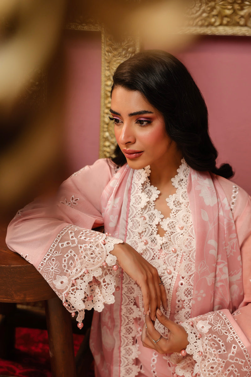 Al Karam | Schiffli Capsule | RTS | SHIRT, TROUSER & DUPATTA 10 - Official Al Karam - Agha Fabrics UK