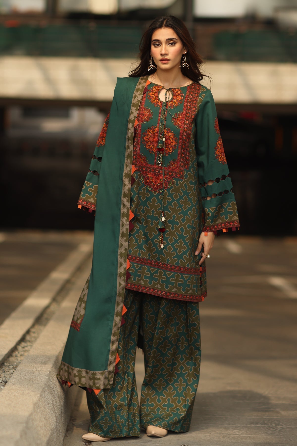 Charizma | C Prints Winter 25 | CPW5-11 - Official Charizma - Agha Fabrics UK
