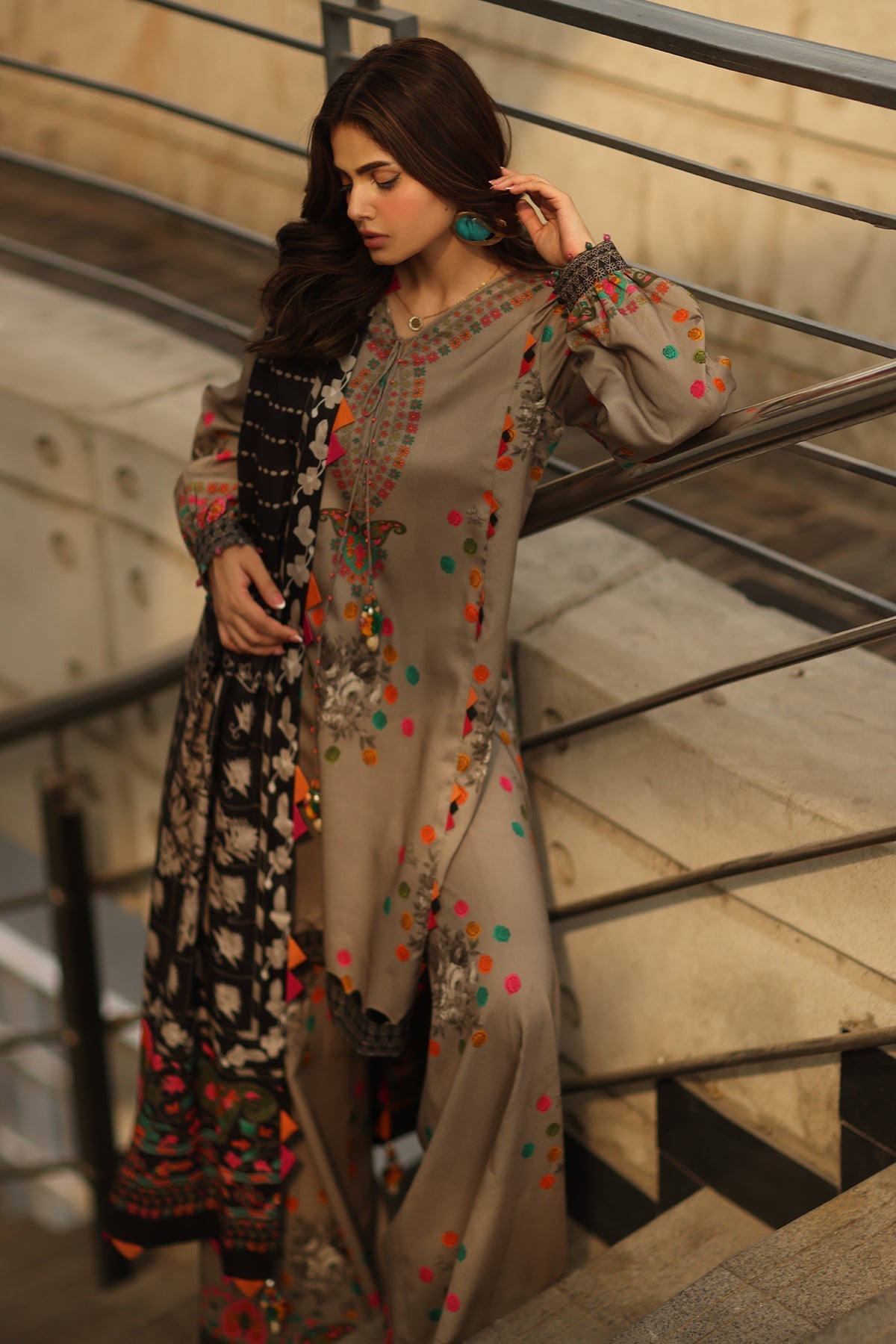 Charizma | C Prints Winter 25 | CPW5-13 - Official Charizma - Agha Fabrics UK