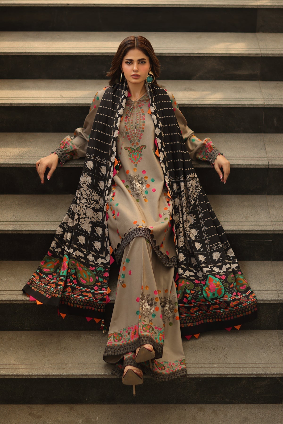 Charizma | C Prints Winter 25 | CPW5-13 - Official Charizma - Agha Fabrics UK