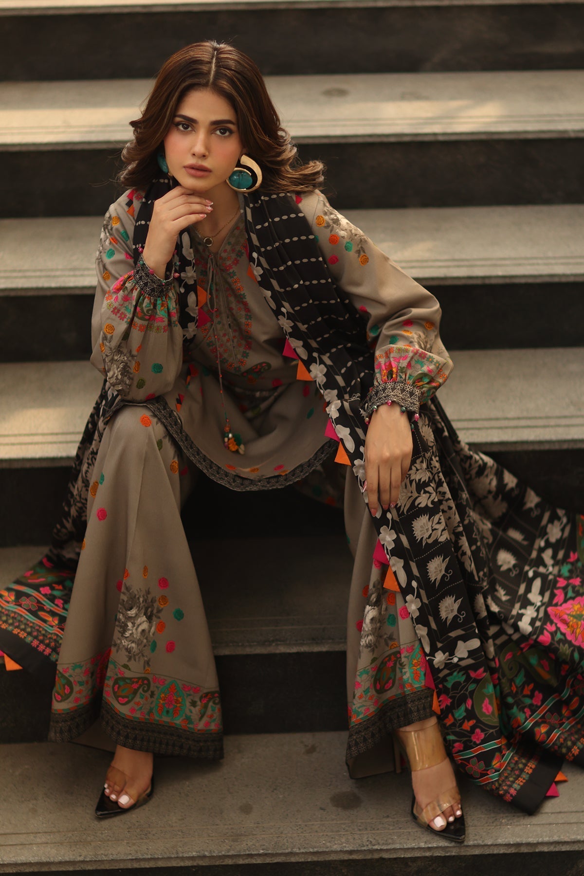 Charizma | C Prints Winter 25 | CPW5-13 - Official Charizma - Agha Fabrics UK