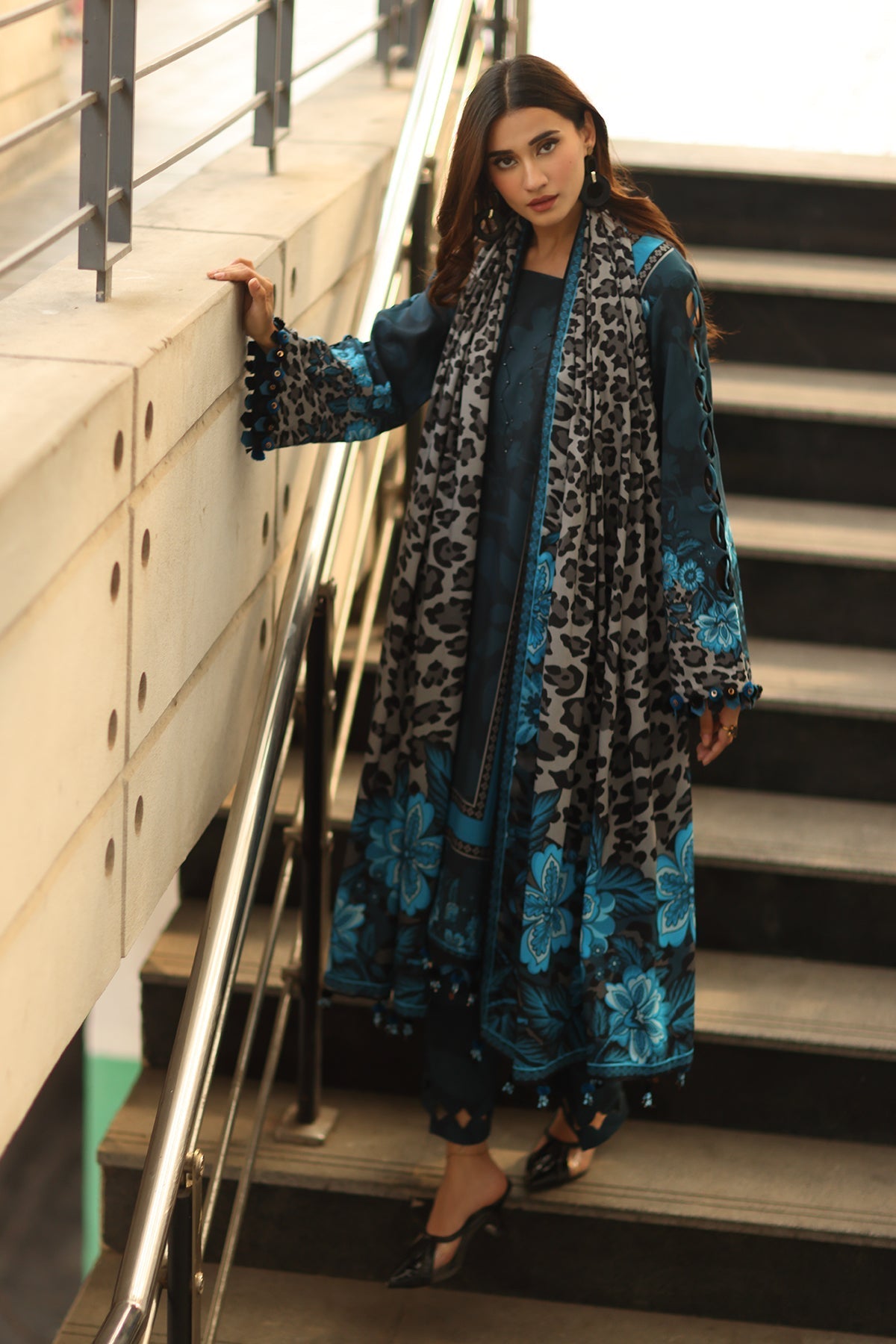 Charizma | C Prints Winter 25 | CPW5-18 - Official Charizma - Agha Fabrics UK