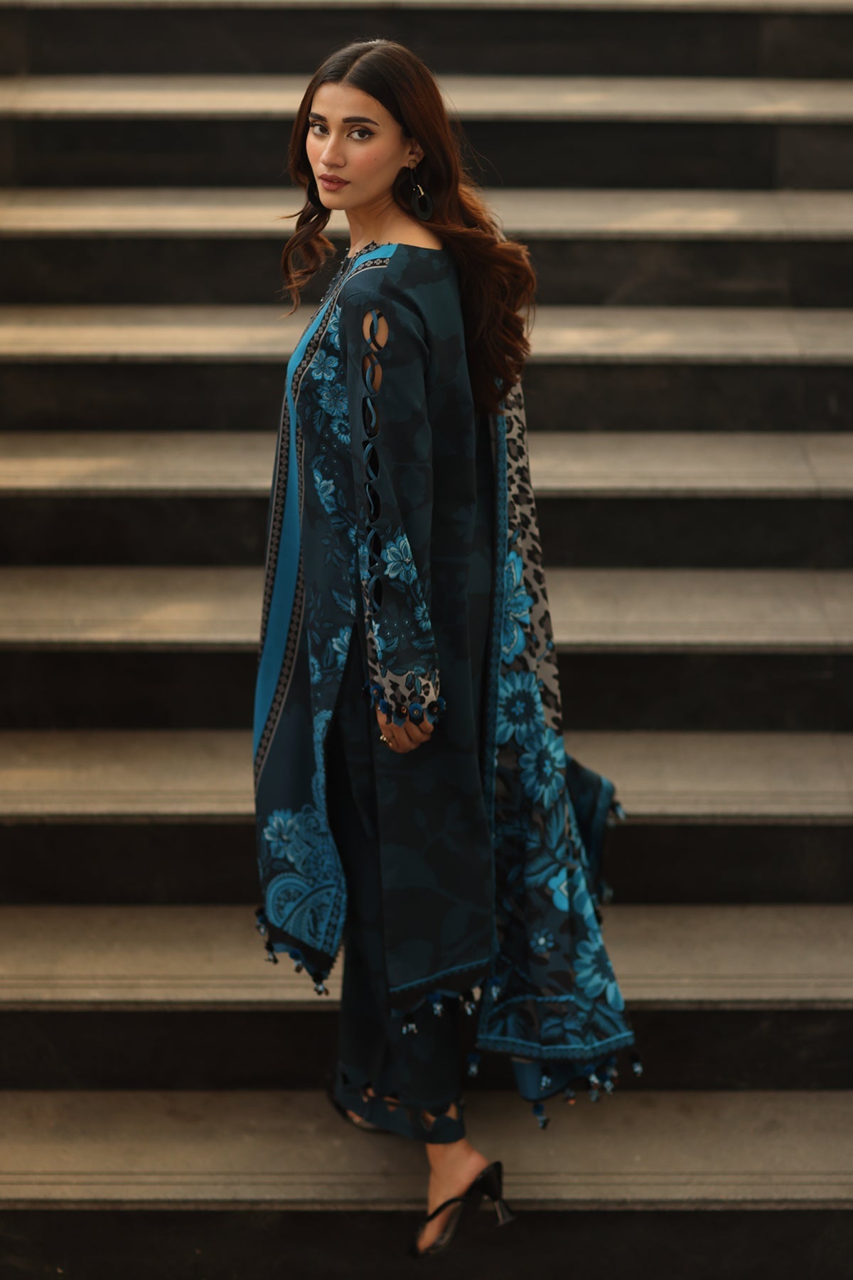 Charizma | C Prints Winter 25 | CPW5-18 - Official Charizma - Agha Fabrics UK