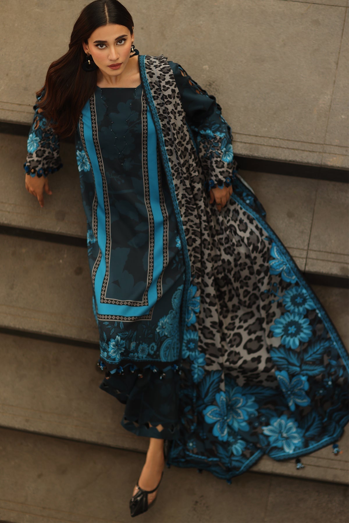 Charizma | C Prints Winter 25 | CPW5-18 - Official Charizma - Agha Fabrics UK