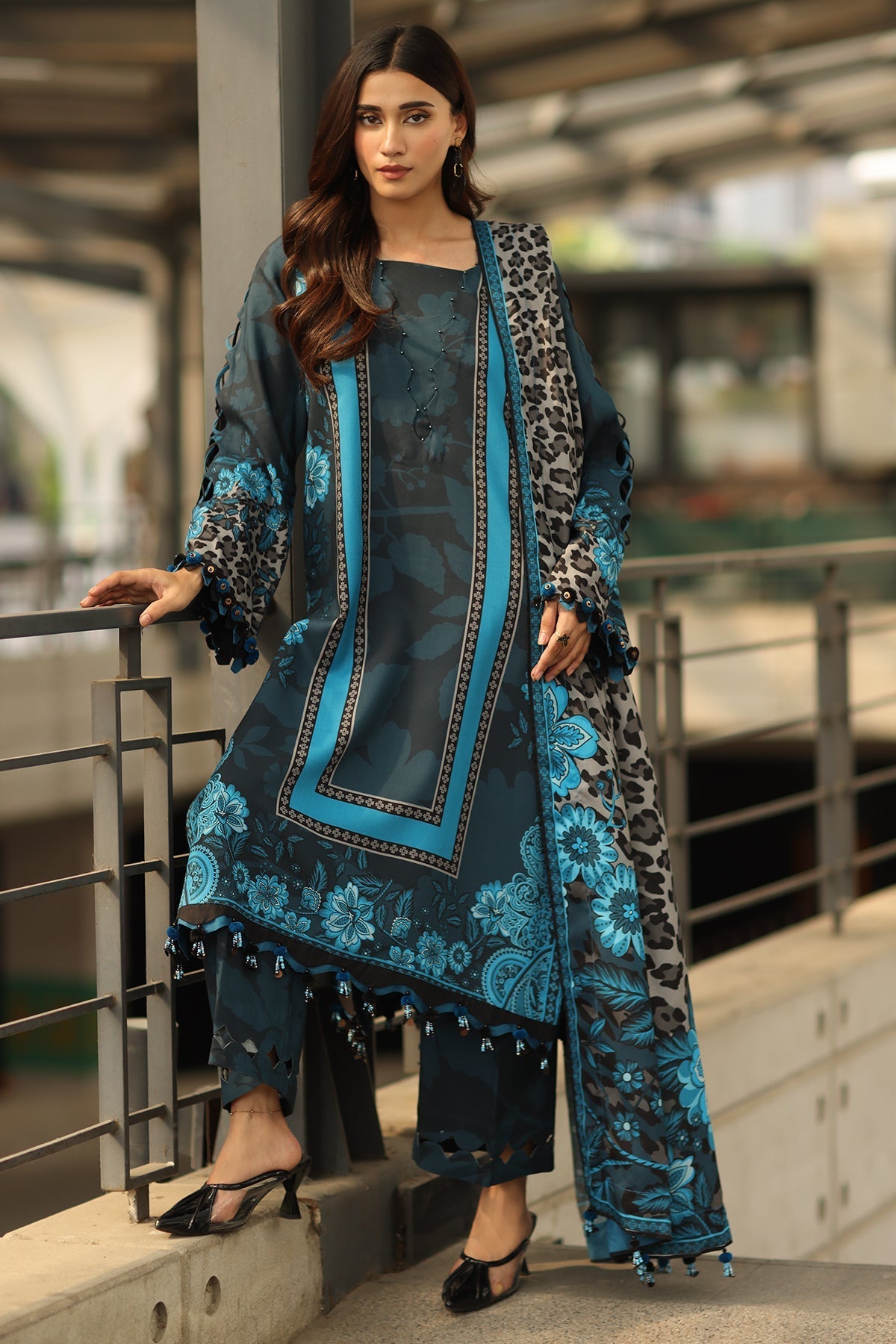 Charizma | C Prints Winter 25 | CPW5-18 - Official Charizma - Agha Fabrics UK