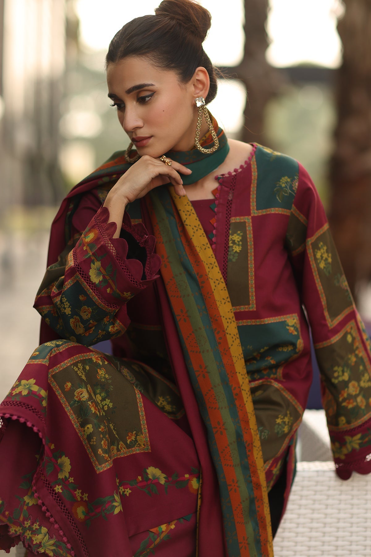 Charizma | C Prints Winter 25 | CPW5-10 - Official Charizma - Agha Fabrics UK