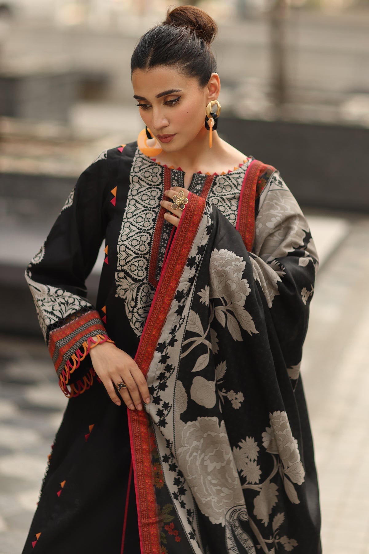 Charizma | C Prints Winter 25 | CPW5-15 - Official Charzima - Agha Fabrics UK