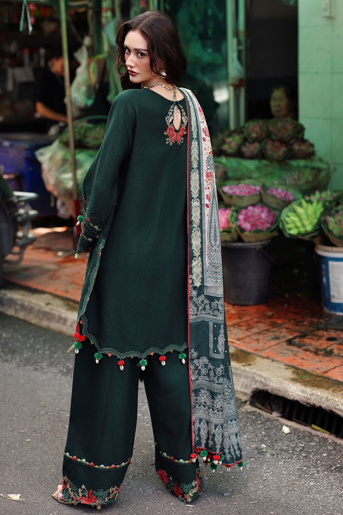 Charizma | Poshima Winters 25 | 3-pc Unstitched Wool Shawl Collection PSW5-04