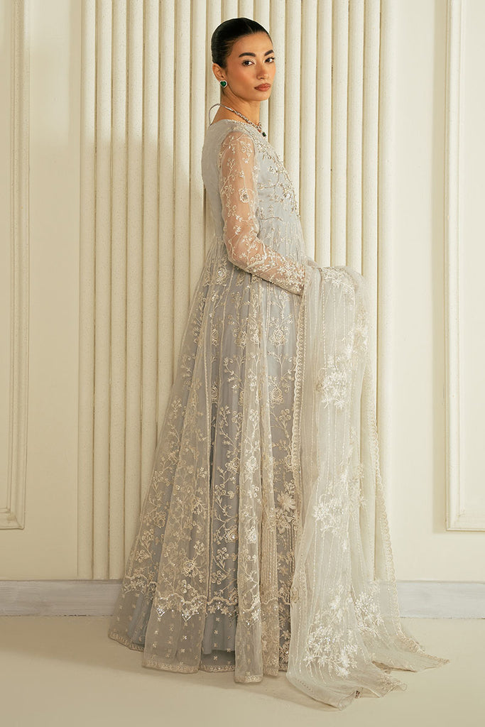 Cross Stitch | Wedding Collection 25 | WHISPERING BLUE - Official Cross Stitch - Agha Fabrics UK