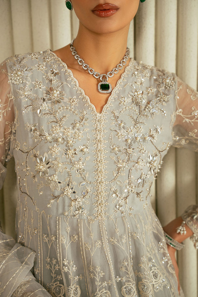 Cross Stitch | Wedding Collection 25 | WHISPERING BLUE - Official Cross Stitch - Agha Fabrics UK