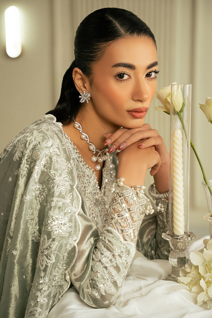 Cross Stitch | Wedding Collection 25 | MUTED MIRAGE - Official Cross Stitch - Agha Fabrics UK