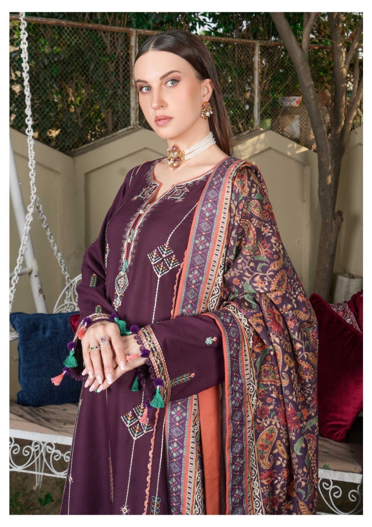 Winter Collection - La Elise - Zimistan - D#03 - Arzu - Official La Elise - Agha Fabrics UK