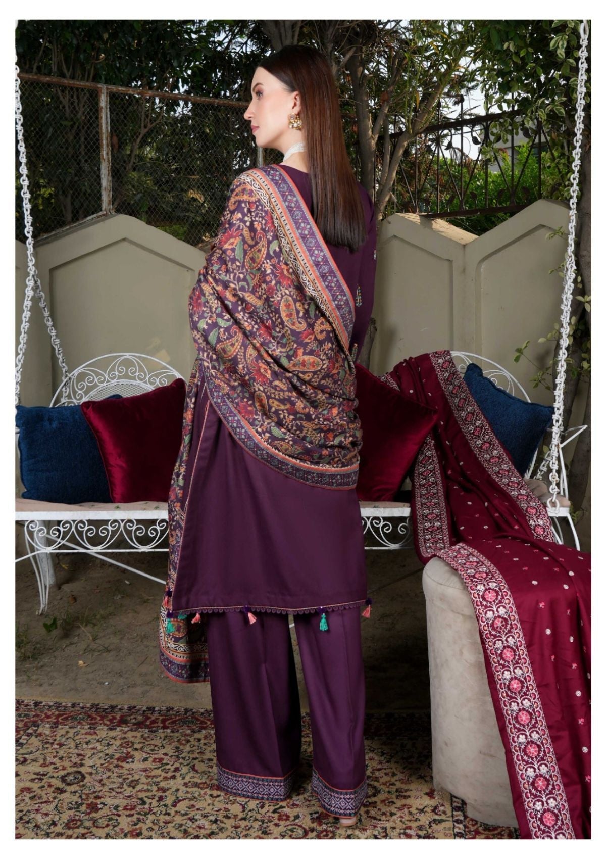 Winter Collection - La Elise - Zimistan - D#03 - Arzu - Official La Elise - Agha Fabrics UK