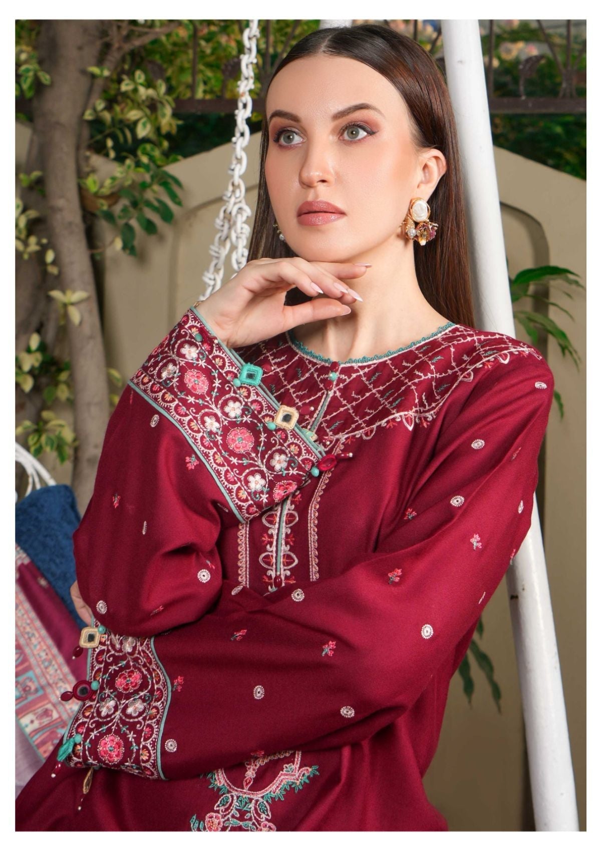 Winter Collection - La Elise - Zimistan - D#02 - Elma - Official La Elise - Agha Fabrics UK