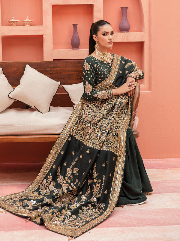Gulaal | Wedding Formals | GL-WS-22V1-33 (SHIRT AND GHARARA) - Official Gulaal - Agha Fabrics UK