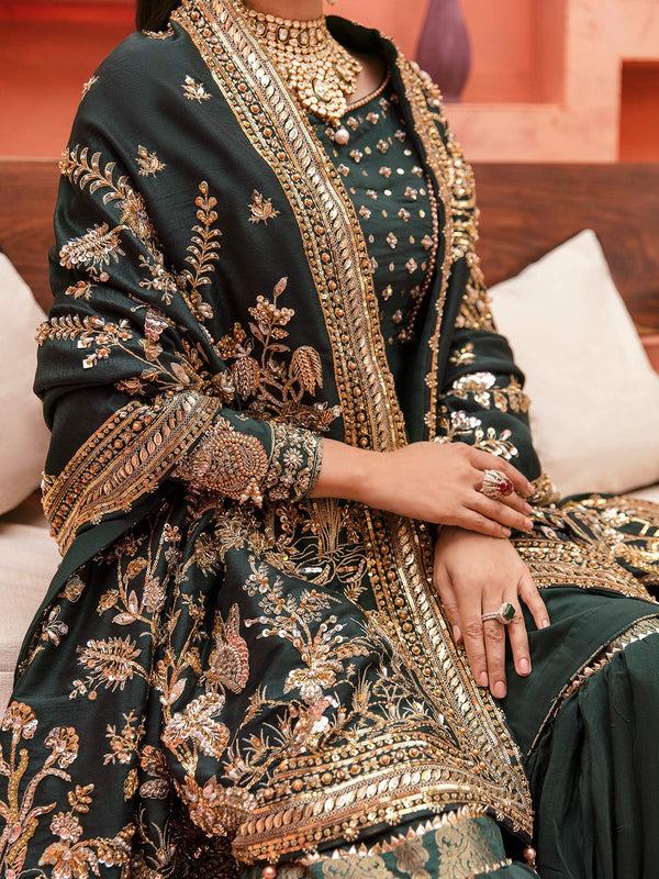 Gulaal | Wedding Formals | GL-WS-22V1-33 (SHIRT AND GHARARA) - Official Gulaal - Agha Fabrics UK