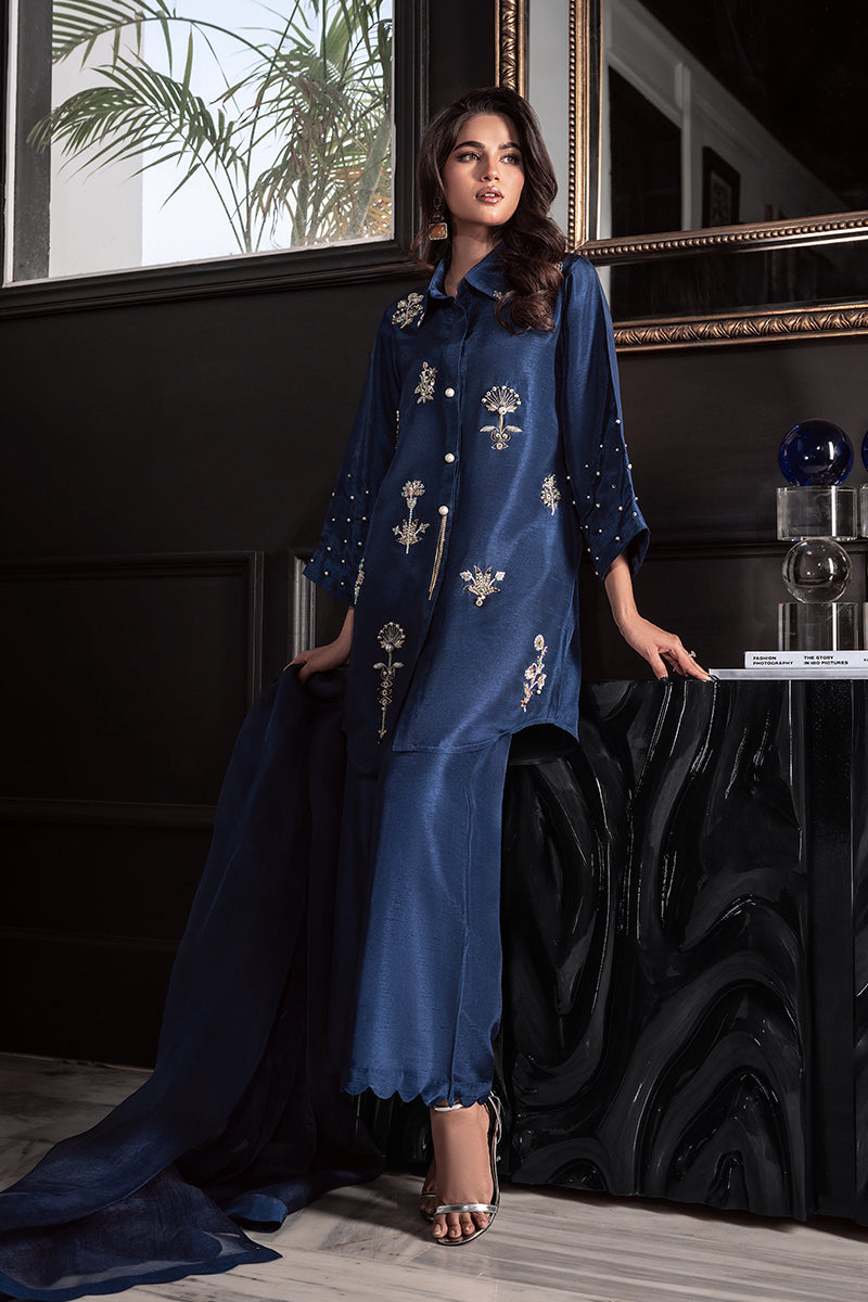Wardha Saleem | Zimal Silk Edit | Romy - Official Wardha Saleem - Agha Fabrics UK