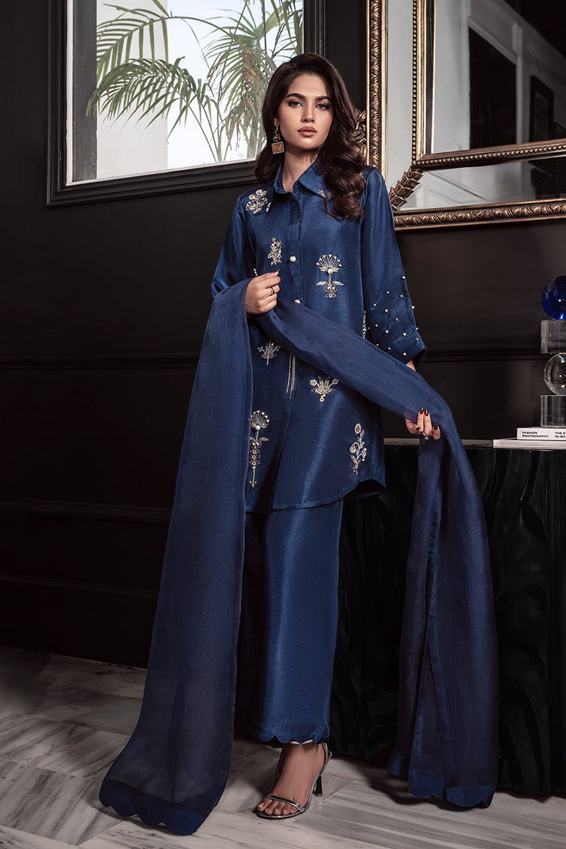 Wardha Saleem | Zimal Silk Edit | Romy - Official Wardha Saleem - Agha Fabrics UK